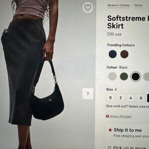 Softstreme High-Rise Midi Skirt